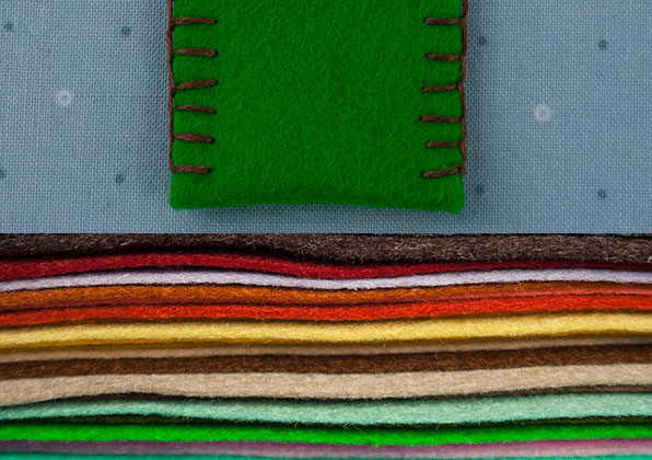 Sewing With Wool Felt - A Beginner's Guide To Blanket Stitch — Oliver Rabbit
